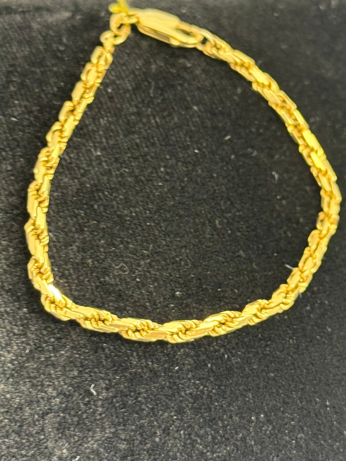 Gold Rope Bracelet