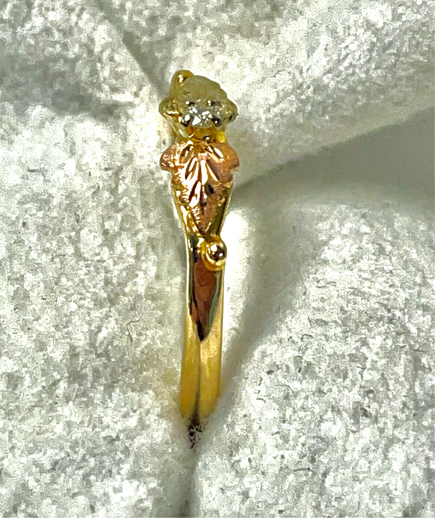 Black Hills Gold Diamond Ring