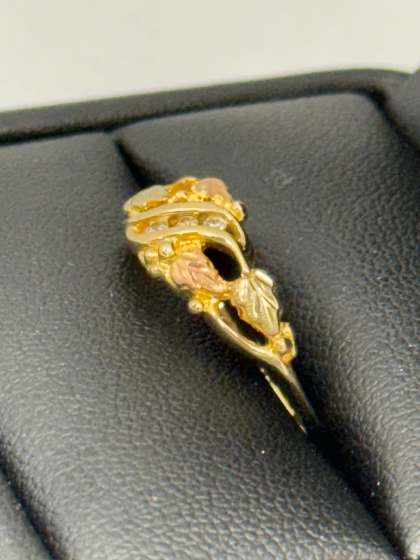 Black Hills Gold Diamond Ring