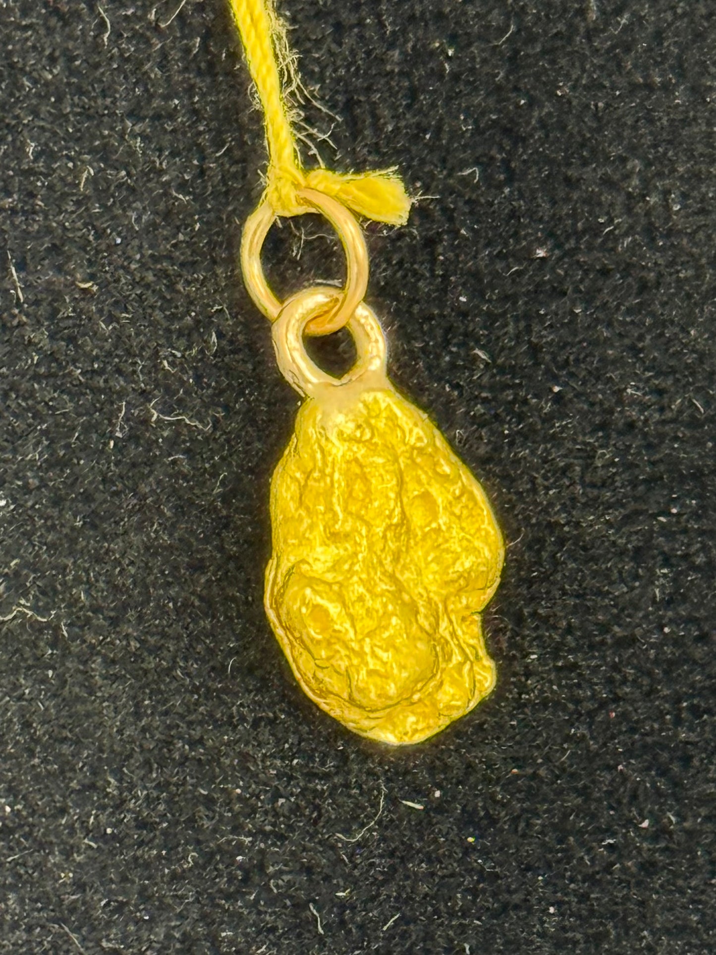 Gold Nugget Pendant