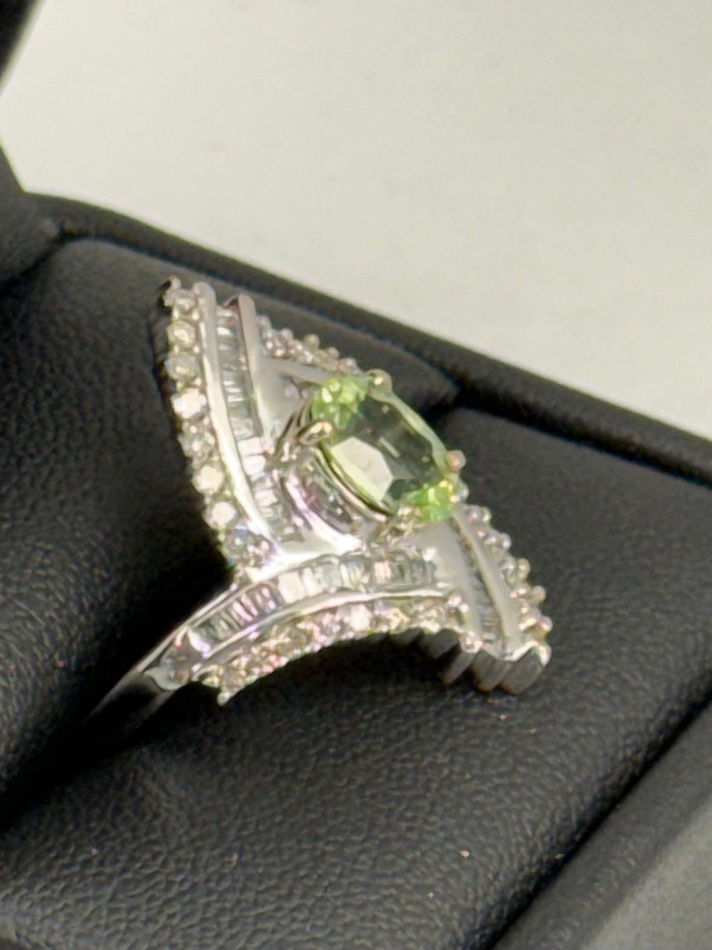 Grossulite Garnet Fashion Ring
