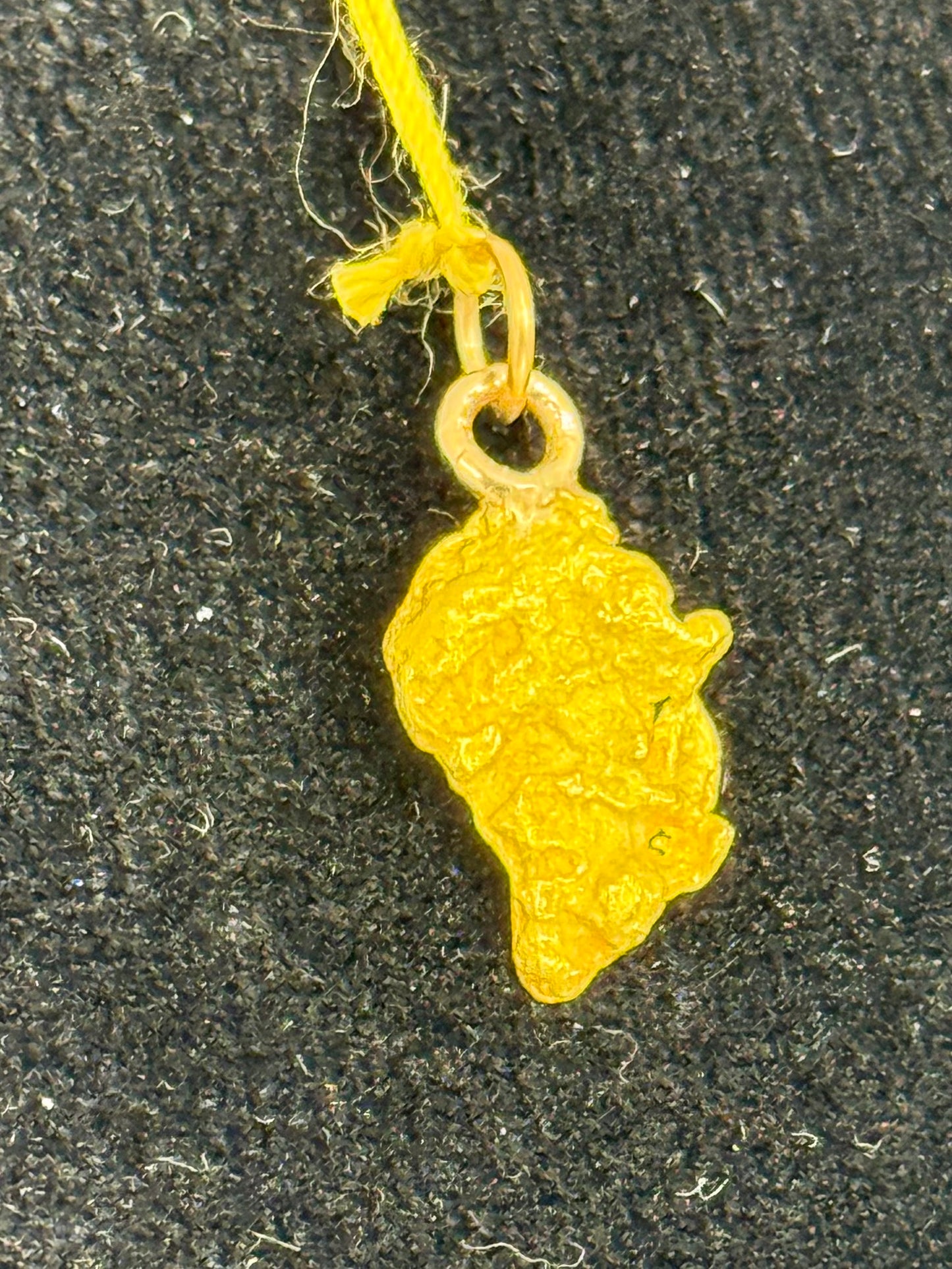 Gold Nugget Pendant