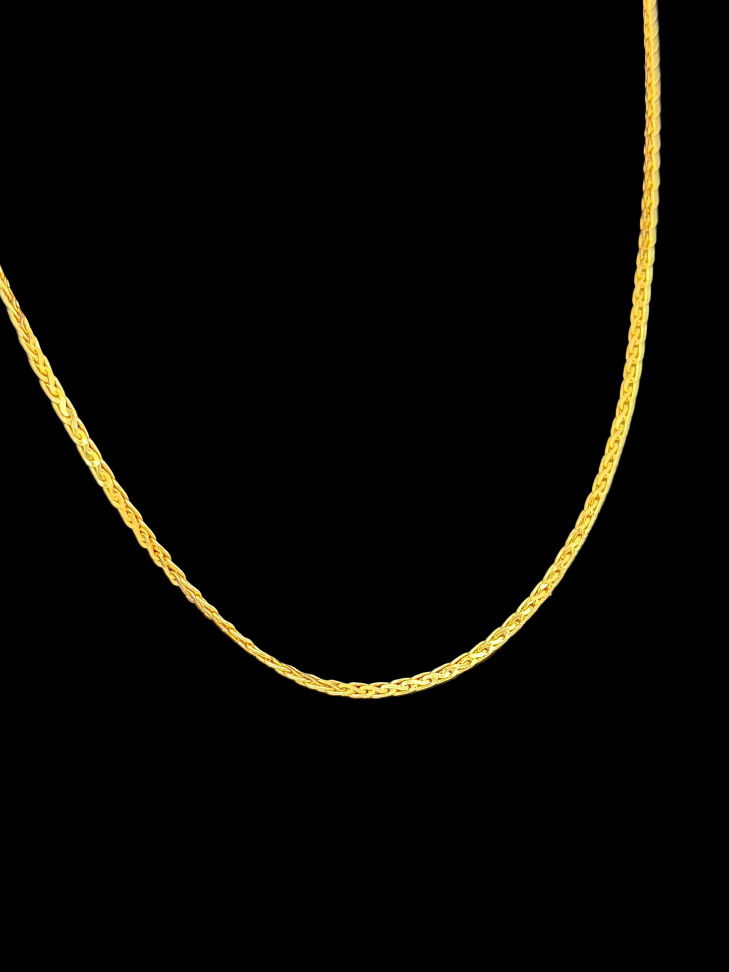 Flat Gold Chain