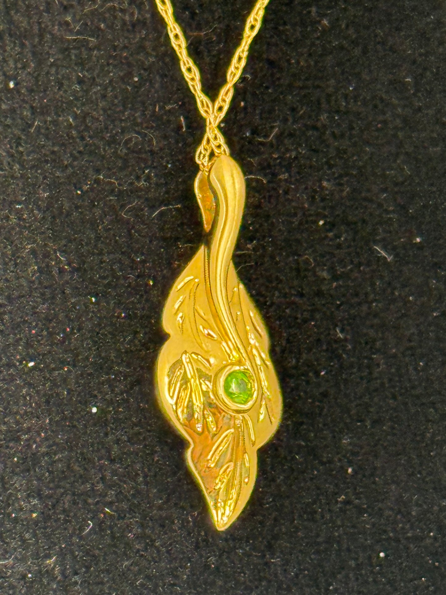 Tsavorite Garnet Necklace
