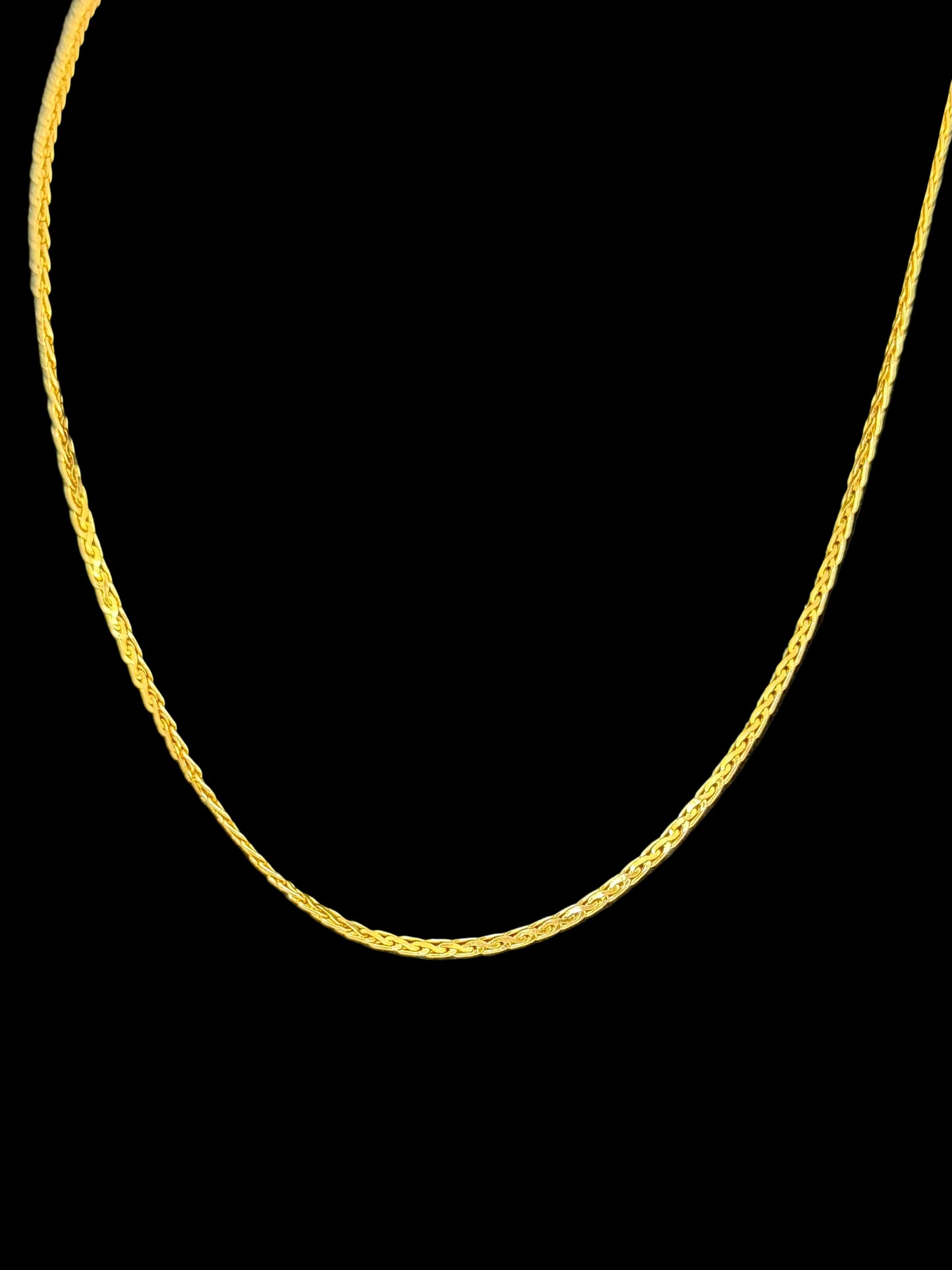 Flat Gold Chain