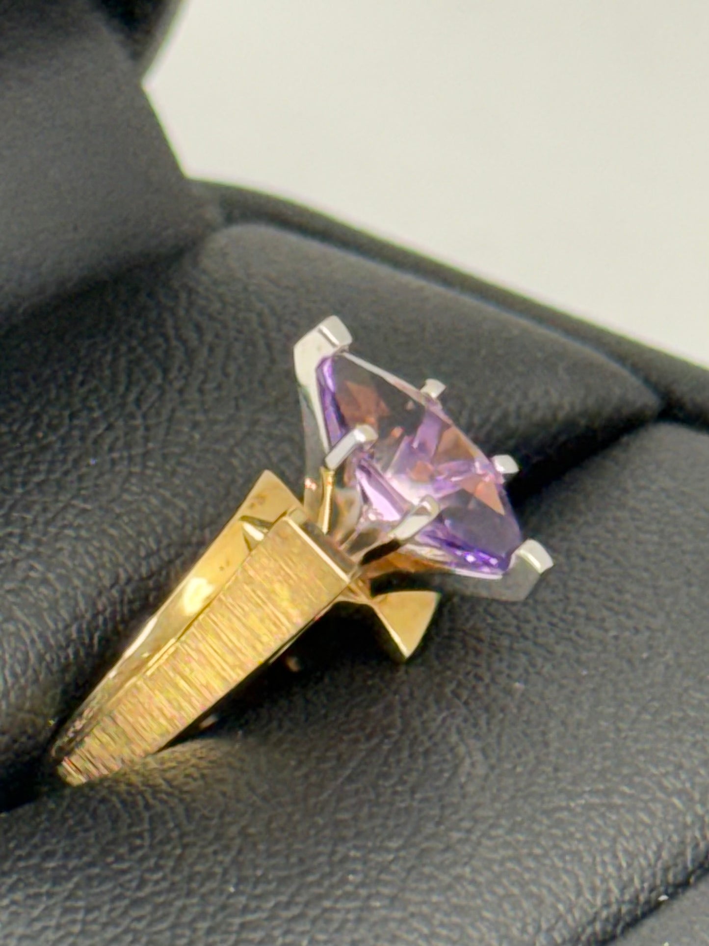 Purple Amethyst Ring