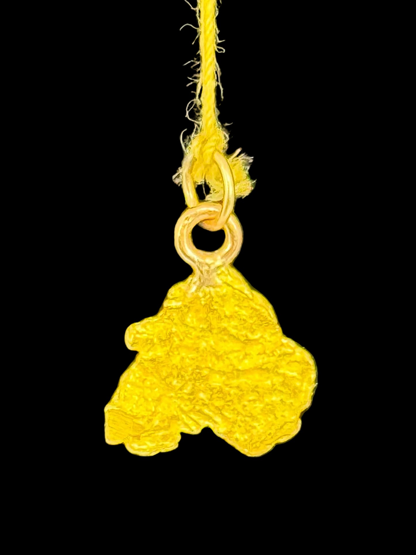 Gold Nugget Pendant