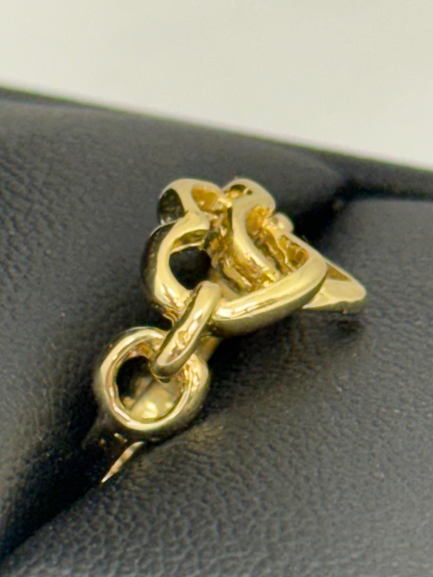 Gold Hearted Ring