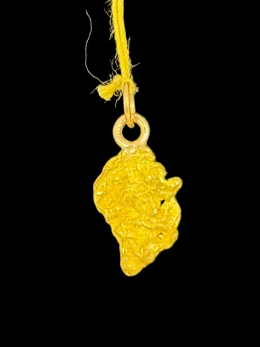 Gold Nugget Pendant