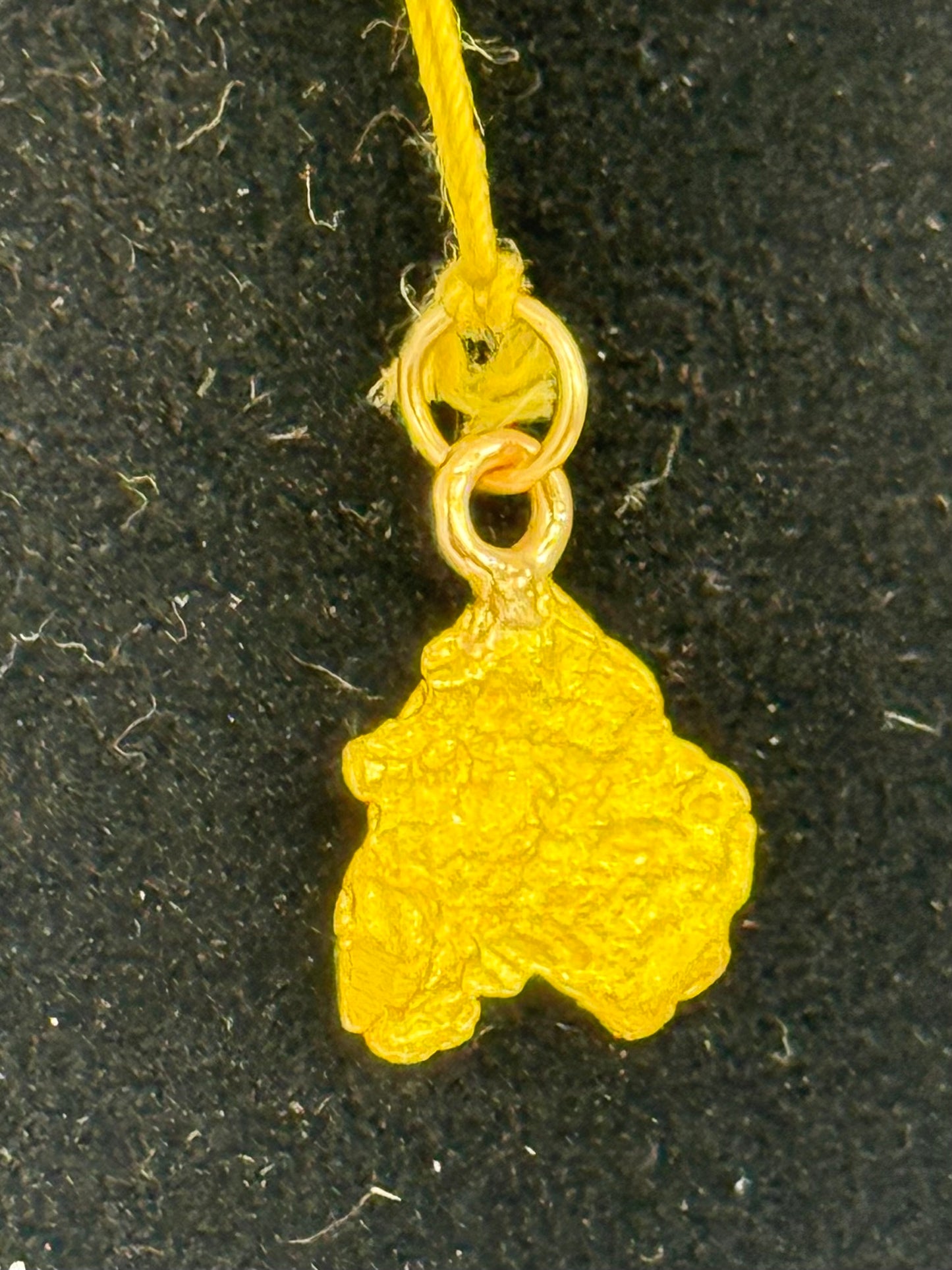 Gold Nugget Pendant