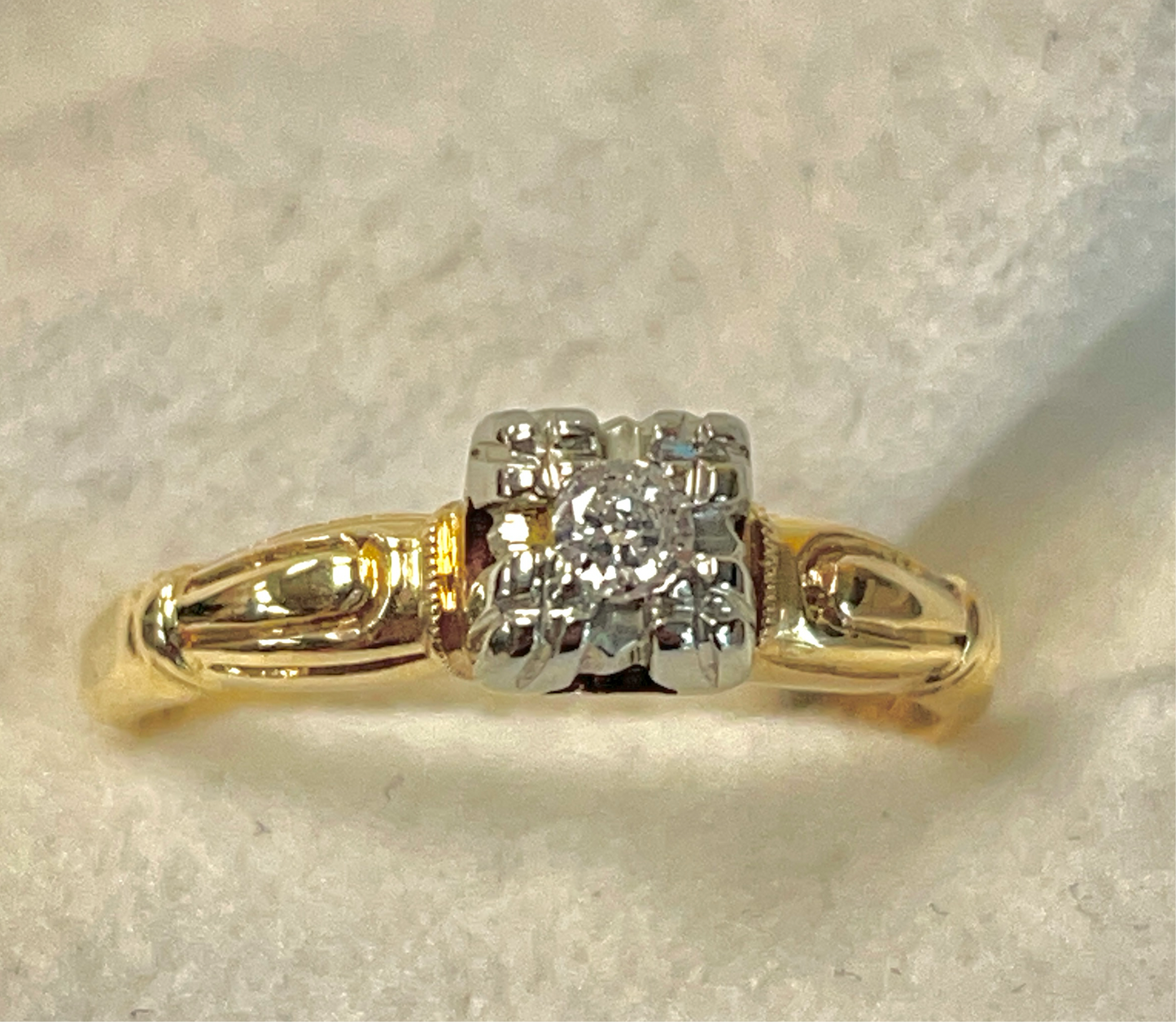 Gold Diamond Ring