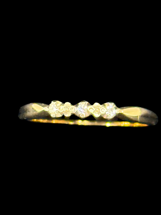 Diamond fashion band