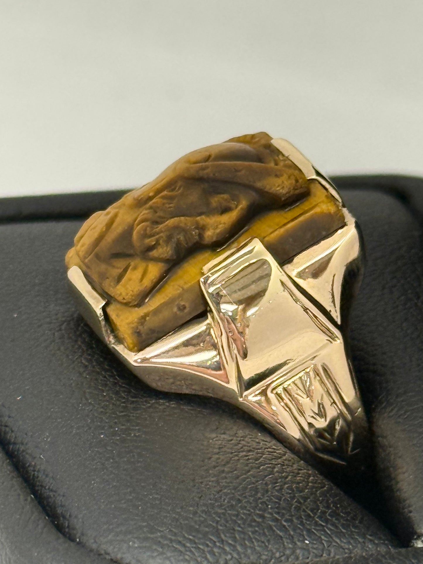 Vintage Tigers eye ring