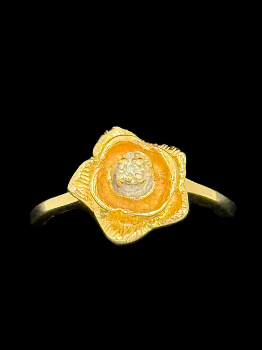 Floral Diamond Ring