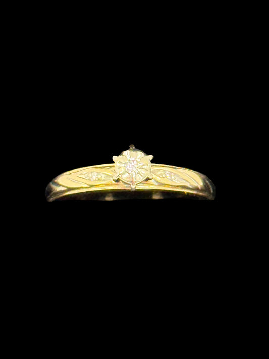 Diamond Gold Ring