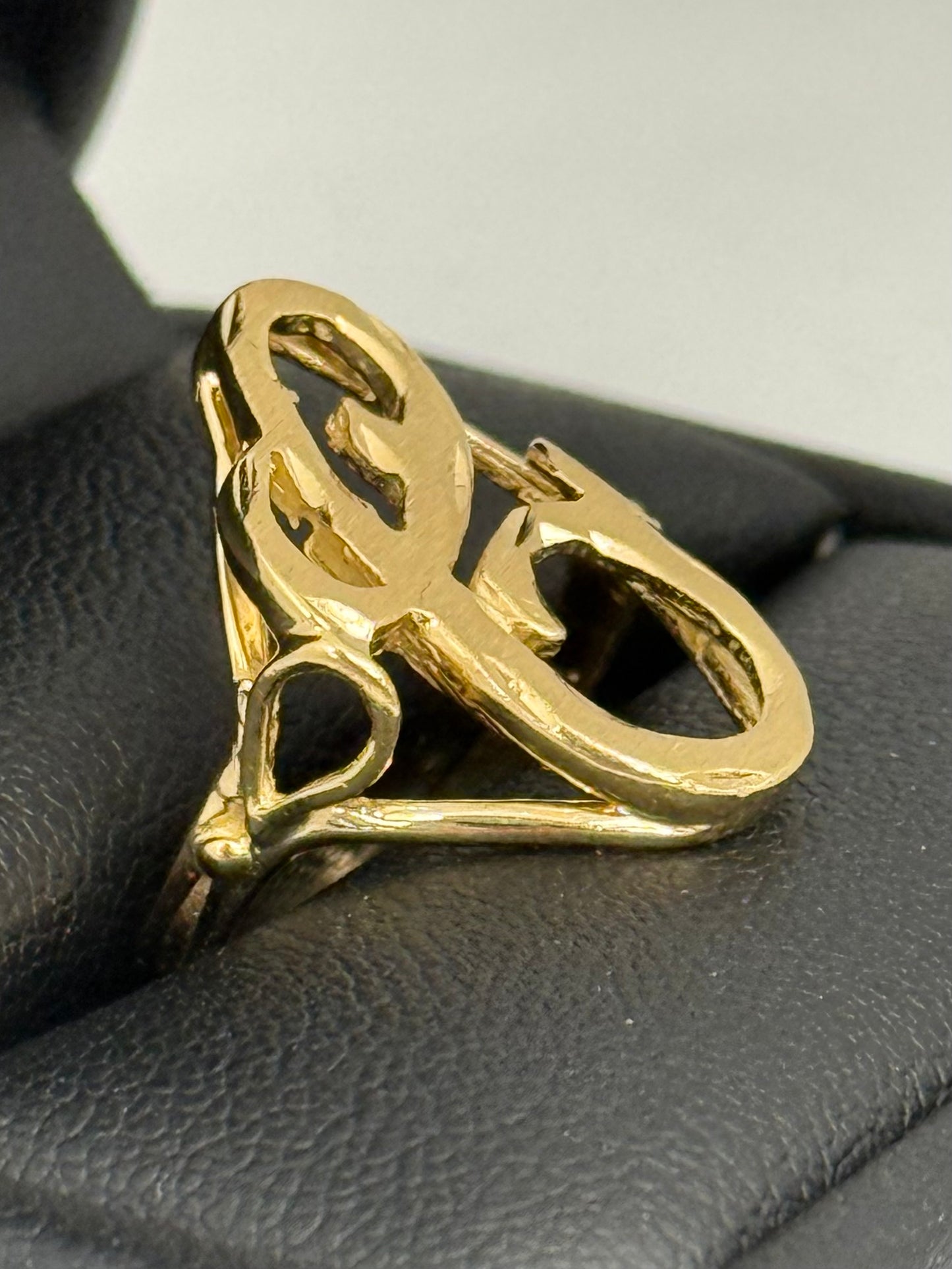 Monogram “C” Ring
