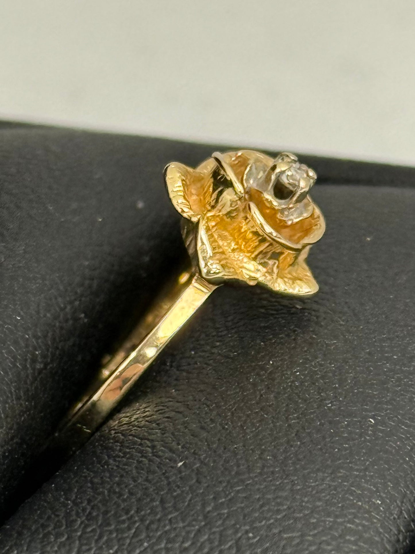 Floral Diamond Ring