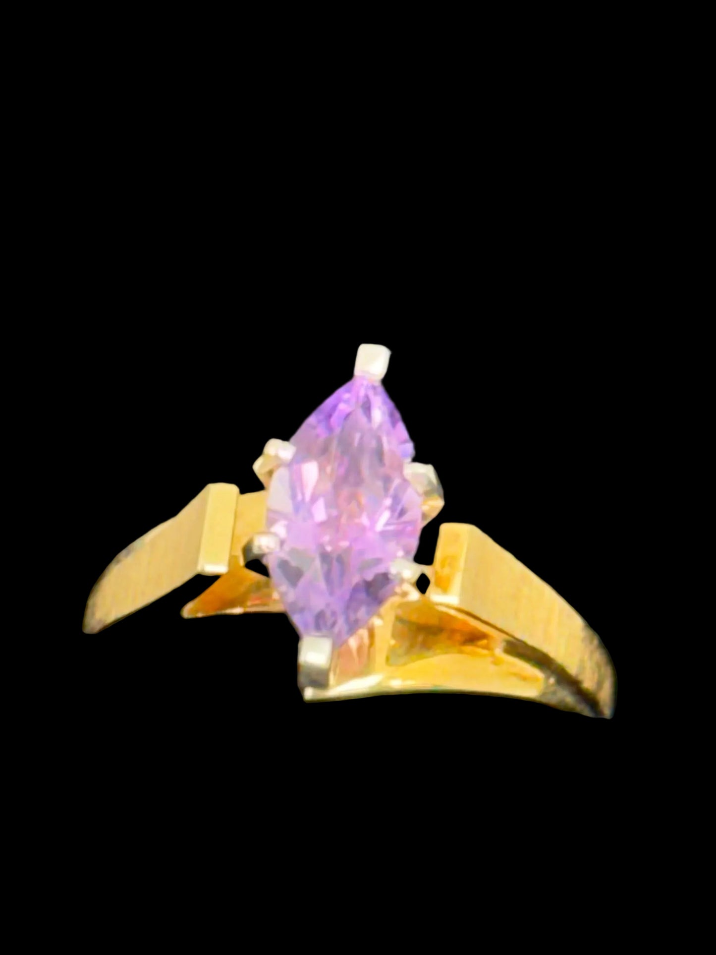 Purple Amethyst Ring