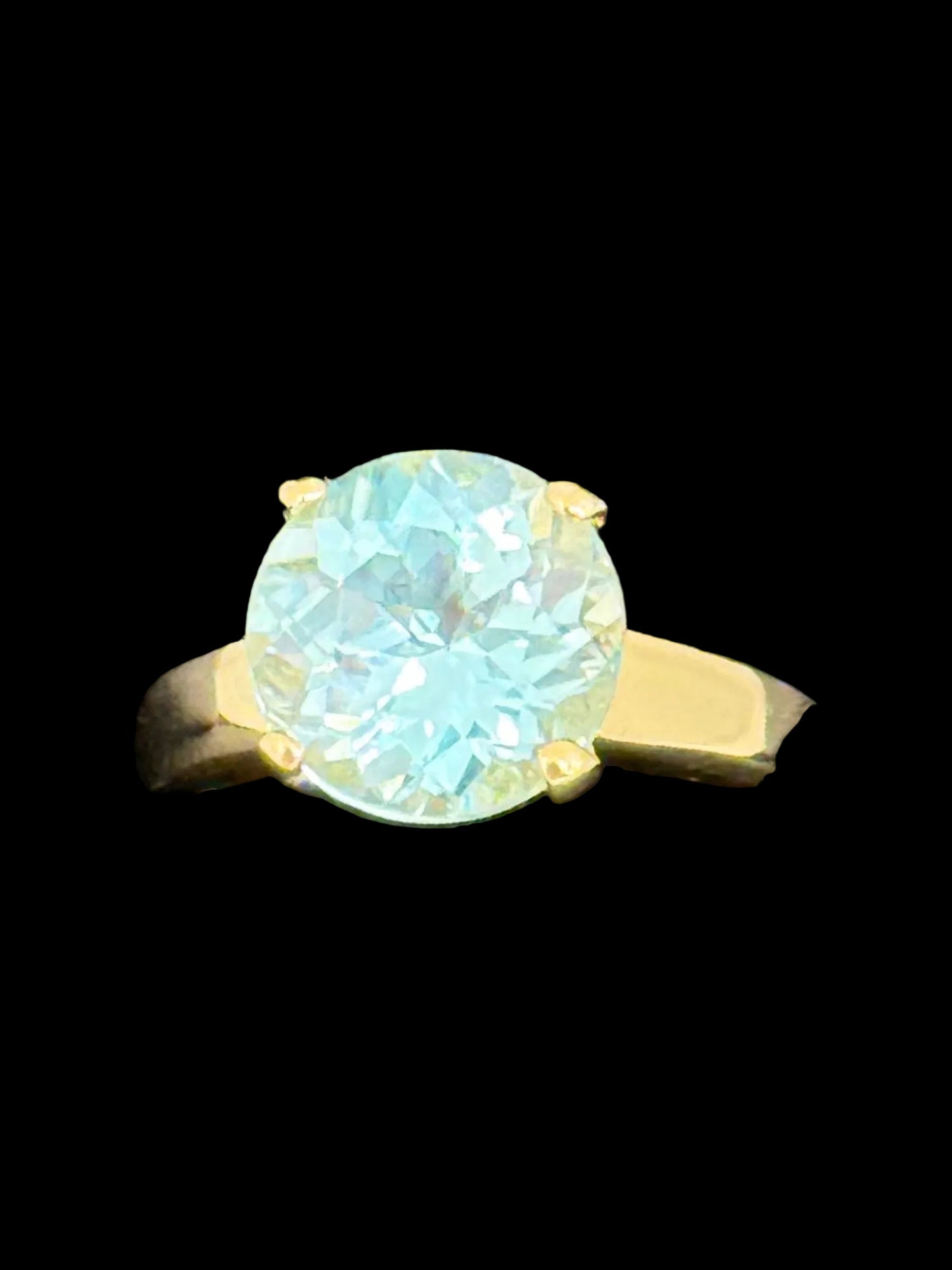 Blue Topaz Ring