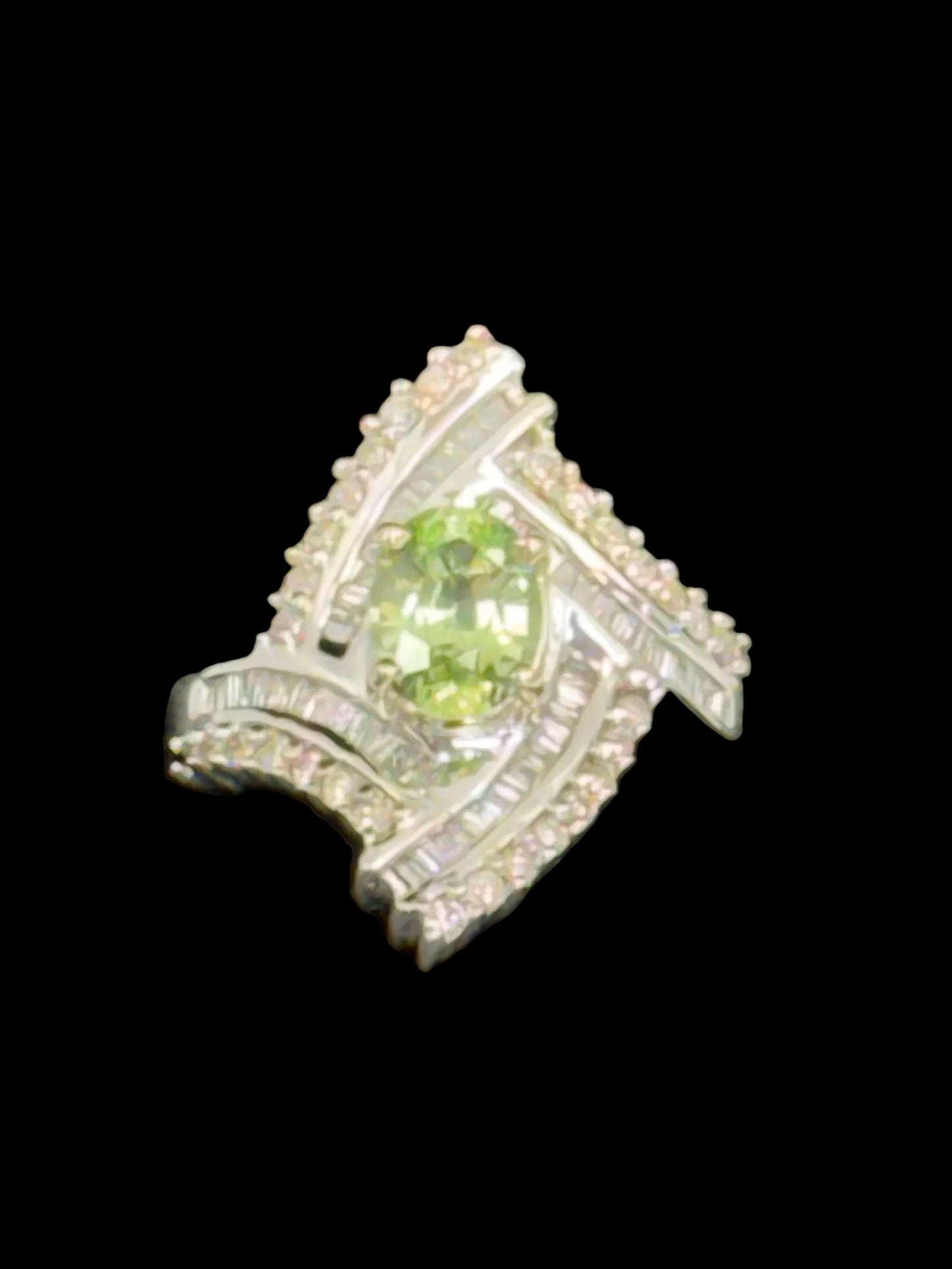 Grossulite Garnet Fashion Ring