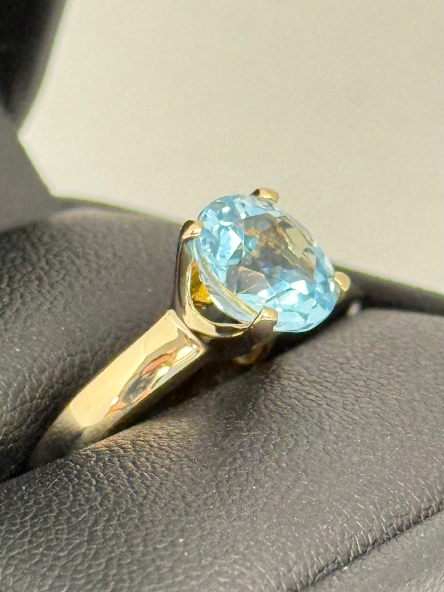 Blue Topaz Ring