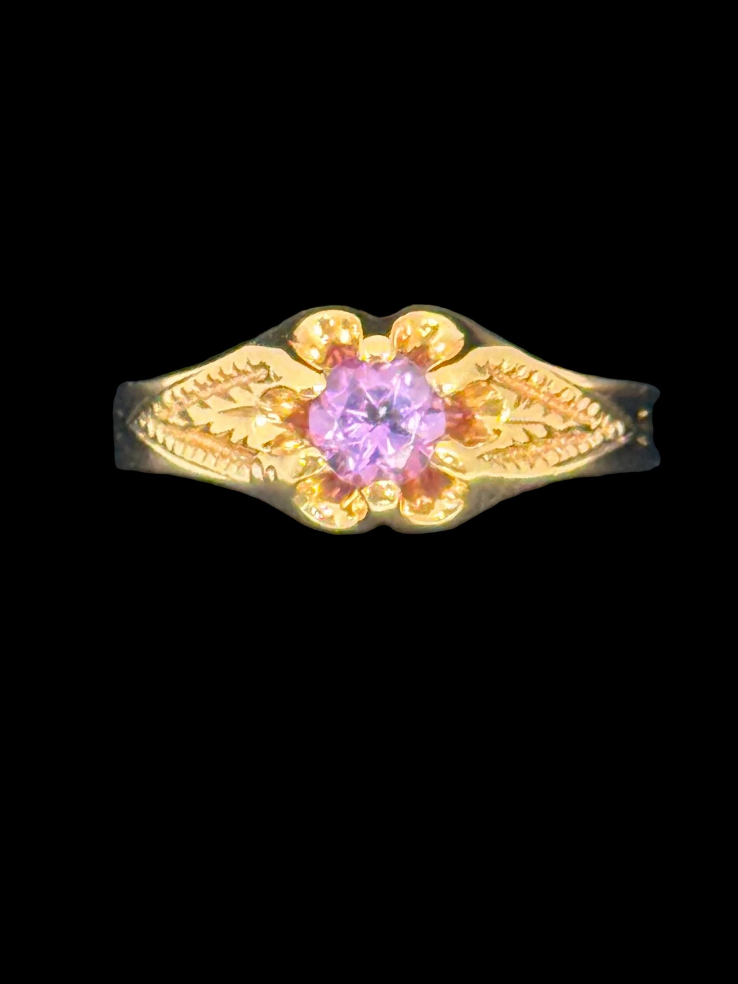 Amethyst Fashion Ring