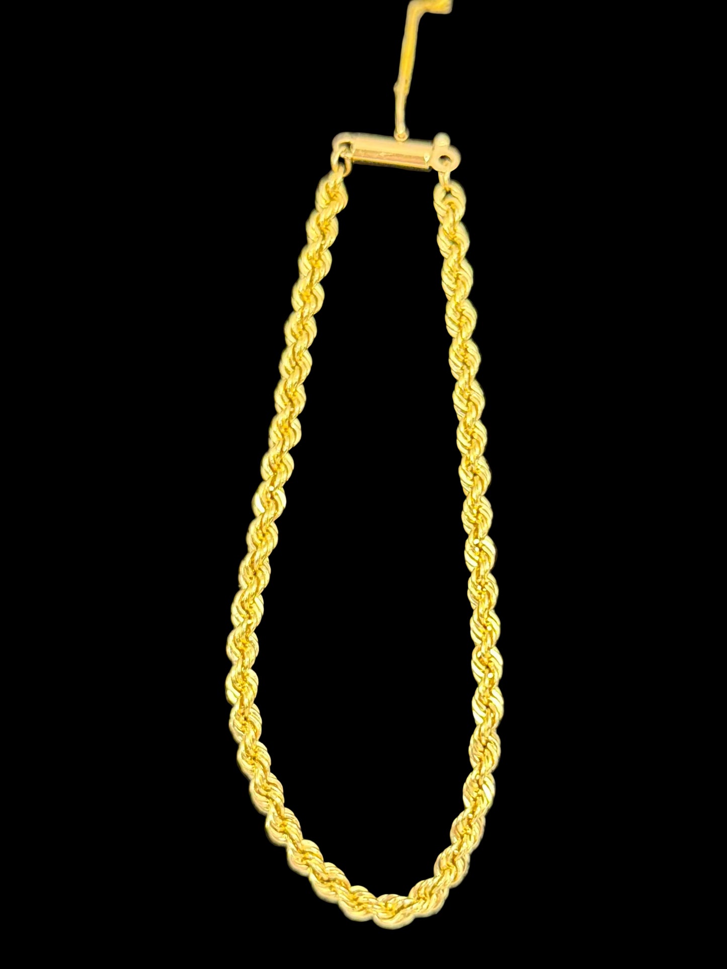 Gold Rope Bracelet