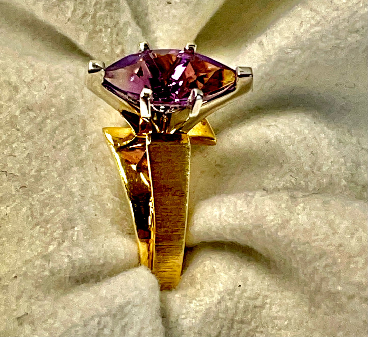 Purple Amethyst Ring