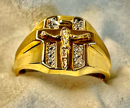 Gents “Cross” Ring