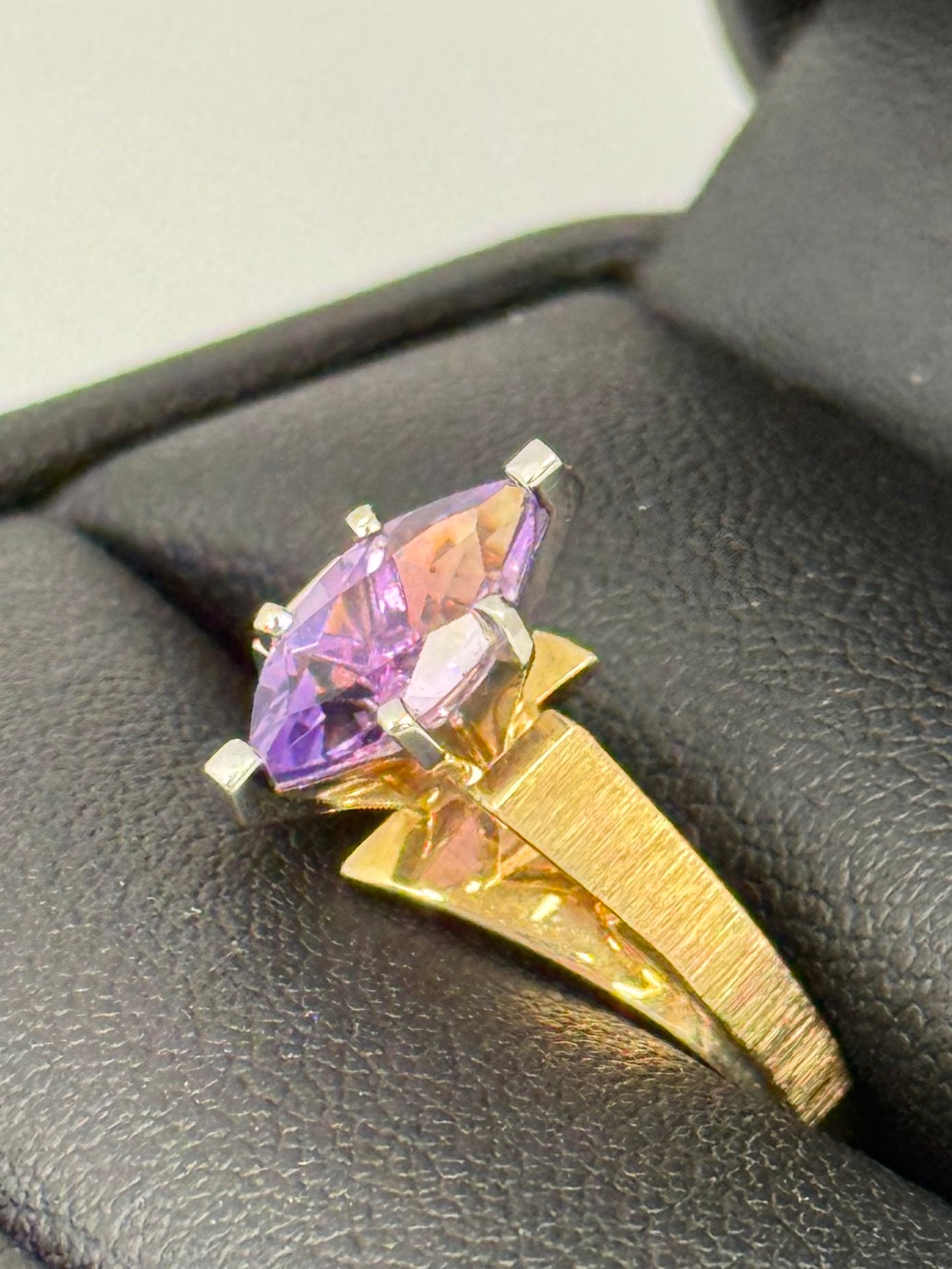 Purple Amethyst Ring