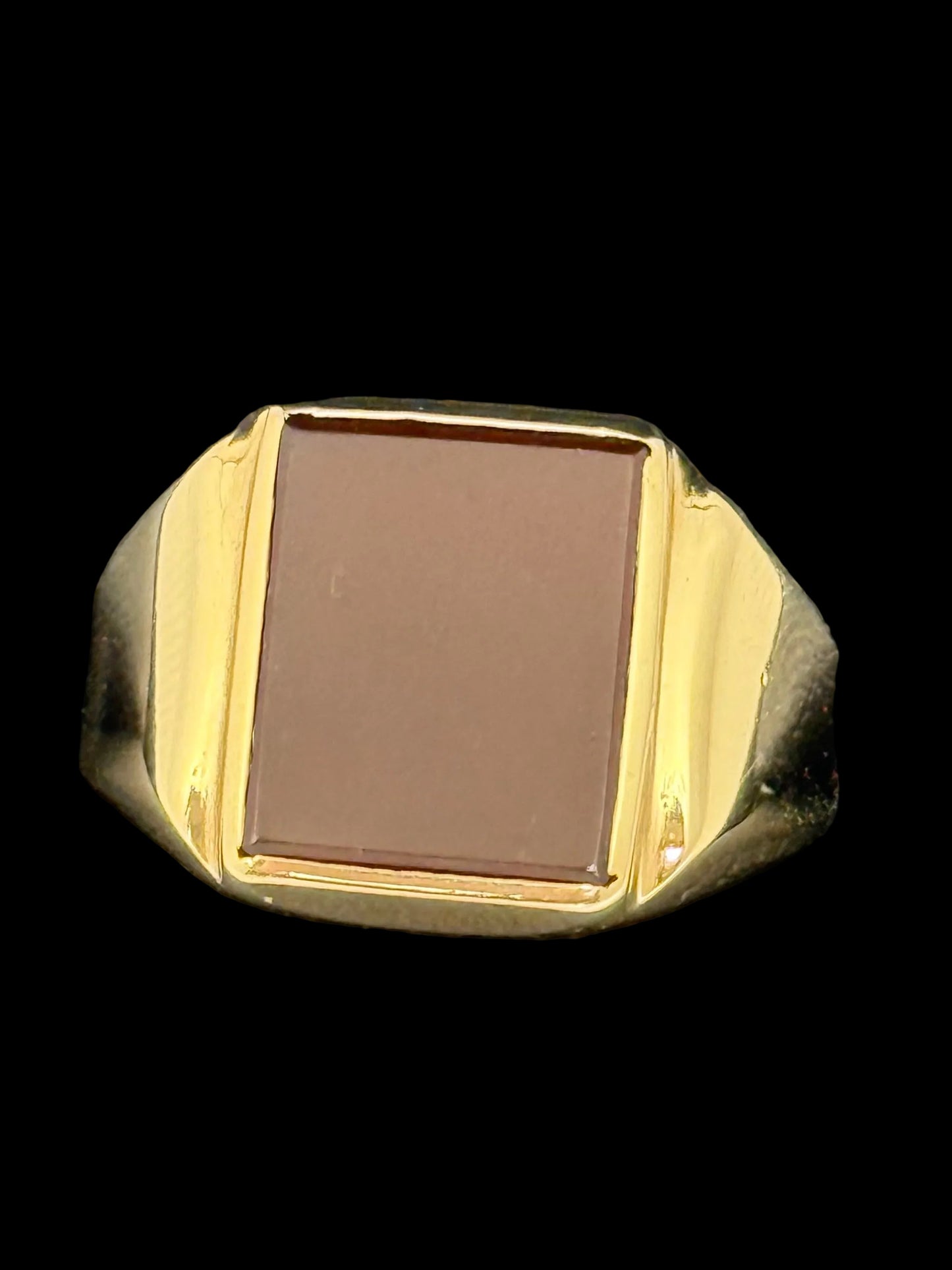 Gents carnelian Ring
