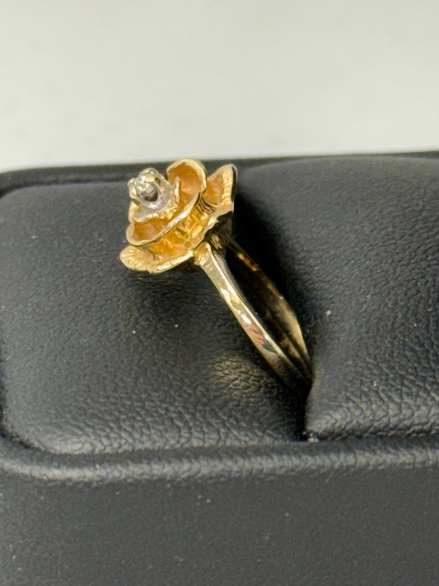 Floral Diamond Ring