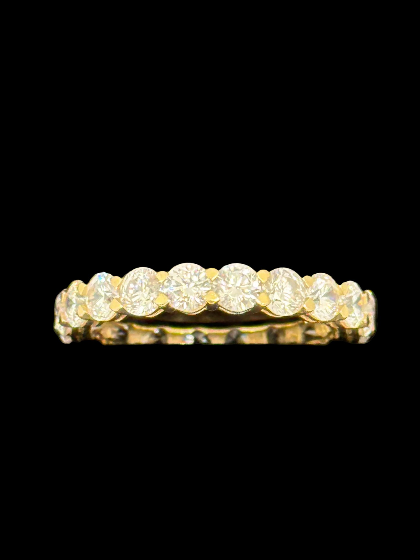 Cubic Zirconia Eternity Band