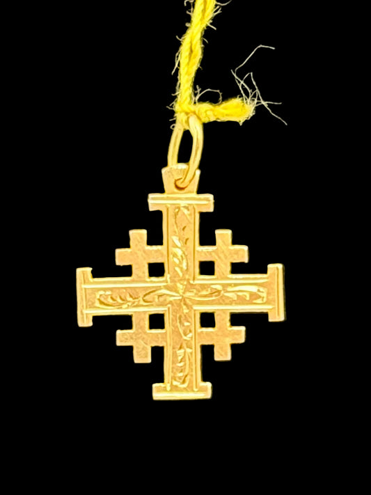 Gokd “Jerusalem” Charm