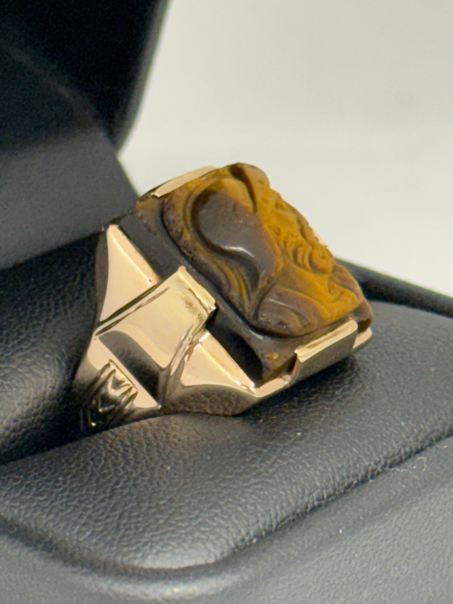 Vintage Tigers eye ring